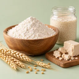 Брашна, мая, квас