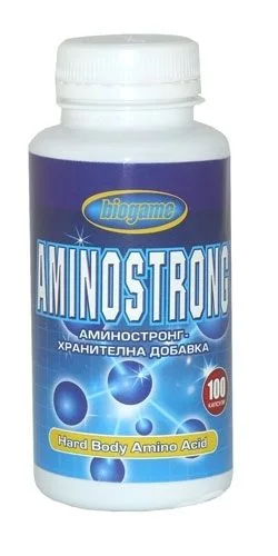 Биогейм Аминостронг - 100 капсули
