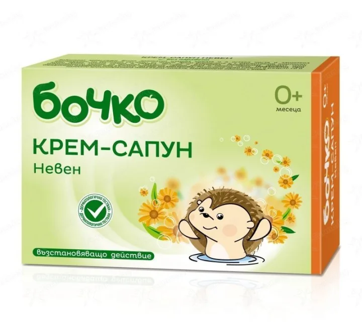 Бочко Бебешки сапун с невен 75 гр.