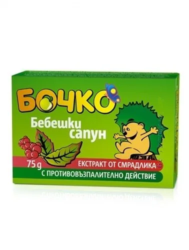 Бочко Бебешки сапун със смрадлика 75 гр.