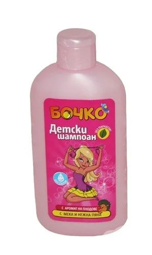 Бочко шампоан за деца /розов/ - 200 мл.