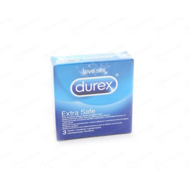 Презервативи Durex Extra Safe - 3 бр.