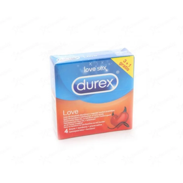 Презервативи Durex Love - 4 бр.