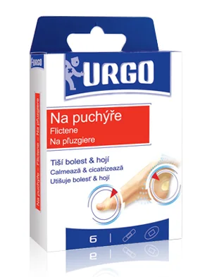 Пластири за мехури Урго - 6 бр.