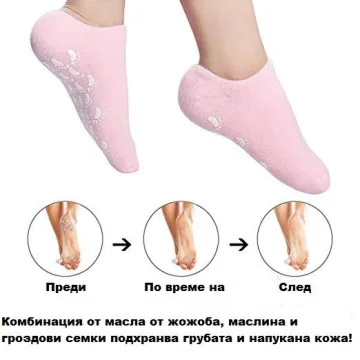 Спа чорапчета - при загрубяла и напукана кожа на петите