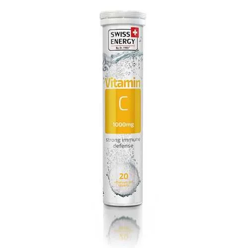 Витамин C 1000 mg - ефервесцентни (разтворими) таблетки - 20 табл.