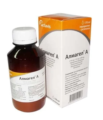 Алмагел А - орална сусп. - 170 мл.
