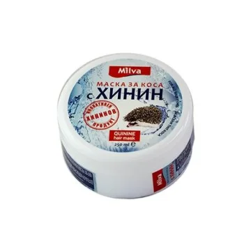 Милва- Маска за коса с хинин- 250мл.