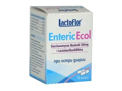 Лактофлор  Ентерик Екол при диария x 10 капсули