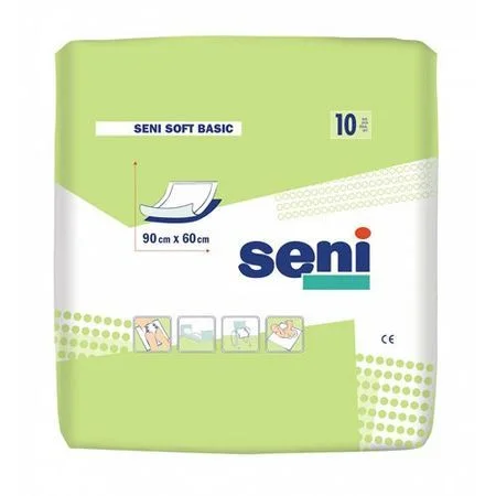 Чаршаф Seni Basic 60/90 см. х 10 бр.