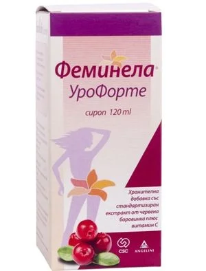 Феминела УроФорте сироп - 120 мл.