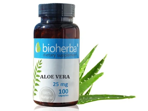 Биохерба - Алое вера х 100 капсули