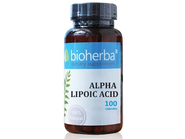 Биохерба - Алфа Липоева Киселина х 100 капсули