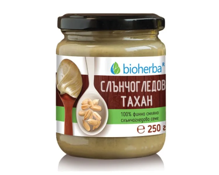 Биохерба - Слънчогледов тахан, смляно био слънчогледово семе - 250 гр.