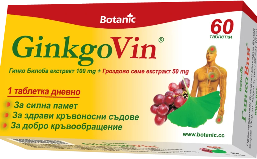 ГинкоВин табл. 60 - Ботаник