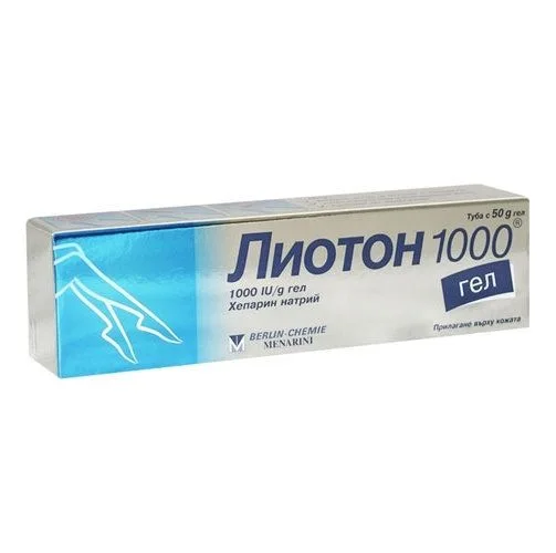 Лиотон 1000 гел x 50/100 гр.