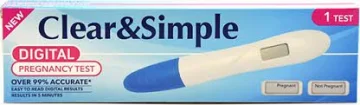 Тест за бременност Clear & Simple Digital x 1 бр.