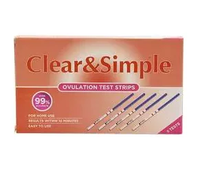 Тест ленти за отчитане на овулация Clear & Simple x 5 бр.
