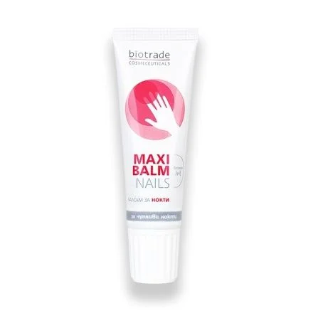 Maxi Balm - балсам за здрави нокти х 15 мл. - Биотрейд