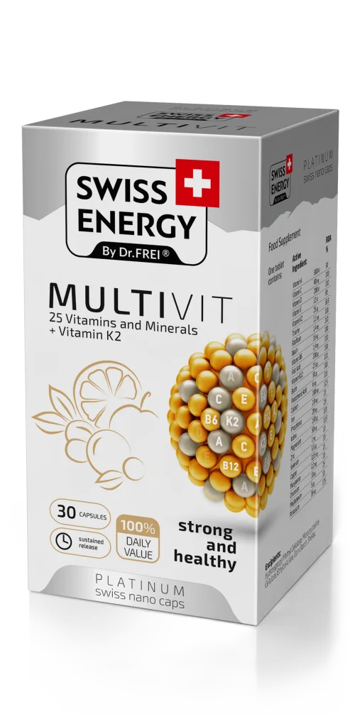 Мултивит Swiss Energy х 30 капсули