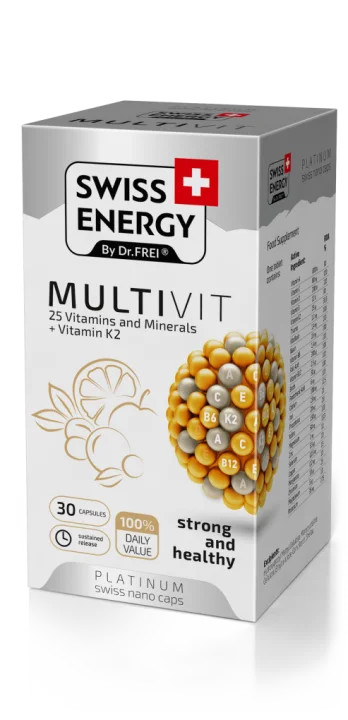 Мултивит Swiss Energy х 30 капсули