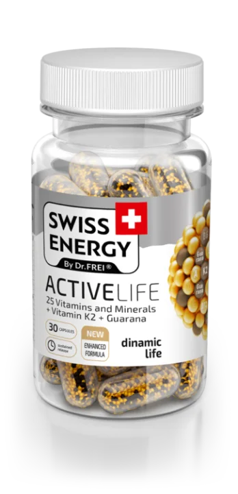 Активен живот Swiss Energy x 30 капсули