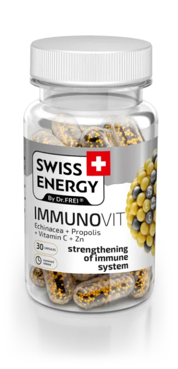Имуновит Swiss Energy х 30 капсули