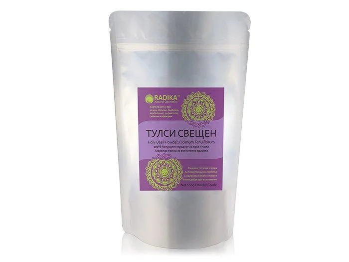 Тулси (свещен босилек) на прах – 100 гр.