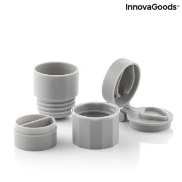 5 в 1 кутия за лекарства InnovaGoods, 5,2 x 6,5 x 4 см