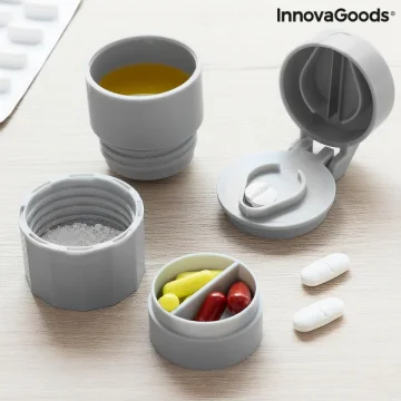 5 в 1 кутия за лекарства InnovaGoods, 5,2 x 6,5 x 4 см