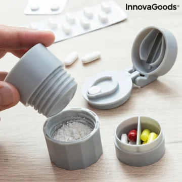 5 в 1 кутия за лекарства InnovaGoods, 5,2 x 6,5 x 4 см