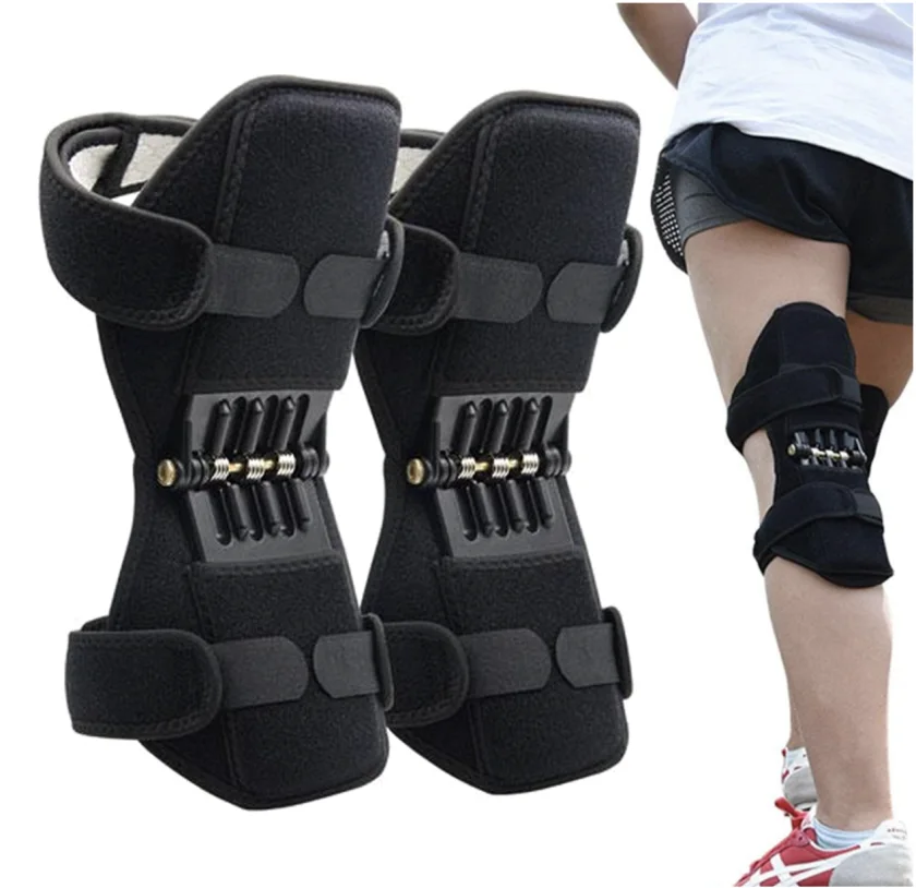 Защитни стабилизиращи наколенки Power Knee, Черни, Универсален размер