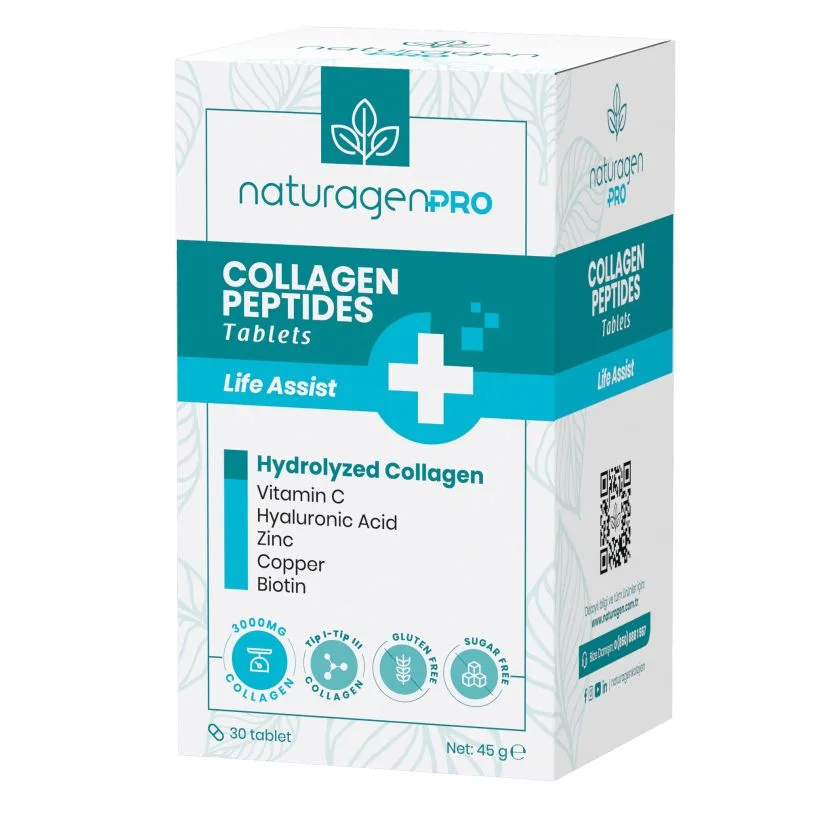 Колаген Пептиди NaturagenPro, 30 таблетки