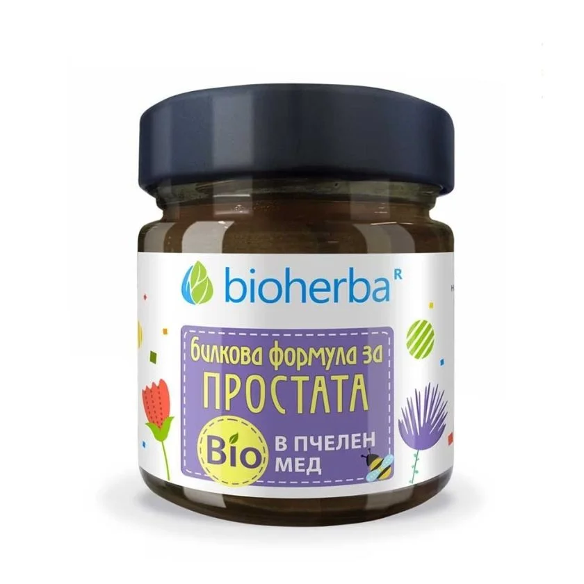 Био пчелен мед с Формула за ПРОСТАТА, Биохерба, 280 гр.