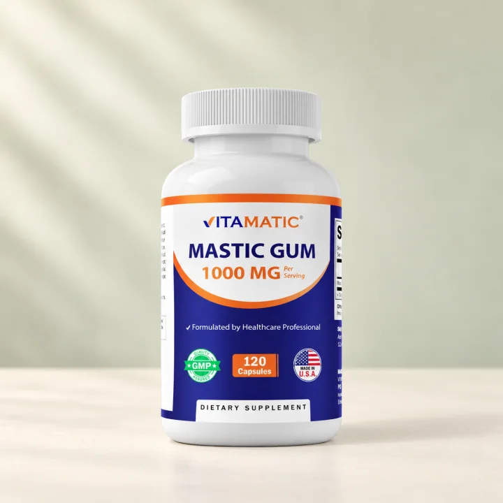 Мастиха за храносмилателен комфорт – Vitamatic 500 mg, 120 капсули