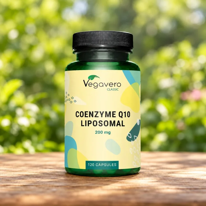 Липозомен коензим Q10 с фосфолипиди – Vegavero, PureWay®, 100 mg, 120 капсули
