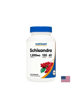 Шизандра за тонус Nutricost, 600 mg, 120 капсули