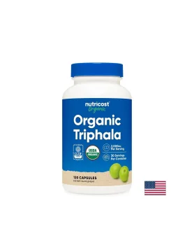Био трифала за храносмилането Nutricost, 500 mg, 120 капсули