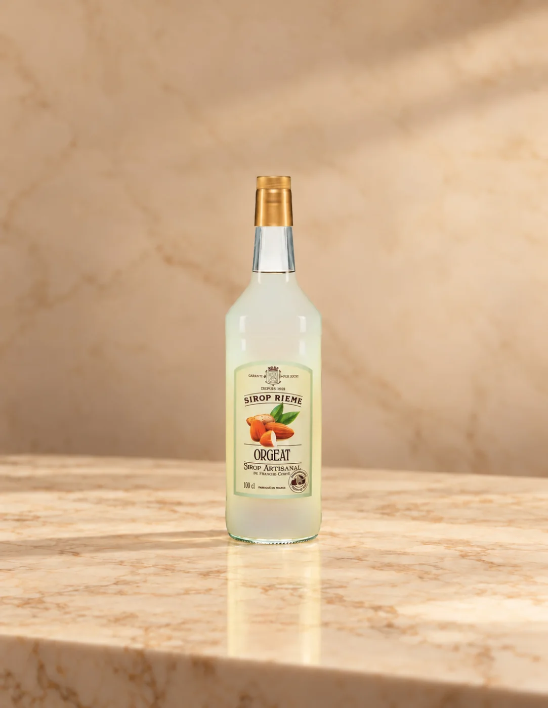Сироп с вкус на бадем за кафе и коктейли Maison Rième, 1000 ml