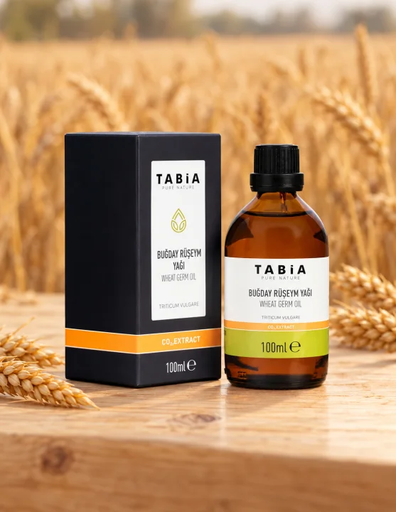 Масло от пшеничен зародиш за студена употреба Tabia, 100 ml