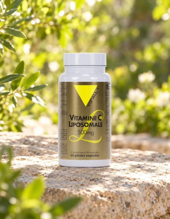 Липозомен витамин C за имунитета Vit'all Plus, 500 mg, 60 капсули