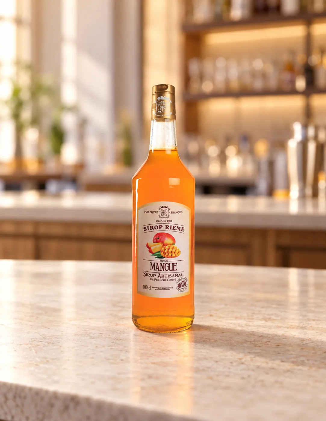 Сироп с манго за лимонади и коктейли Maison Rième, 1000 ml