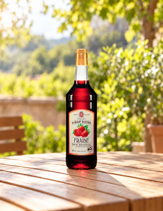 Сироп с вкус на ягода за напитки и десерти Maison Rième, 1000 ml