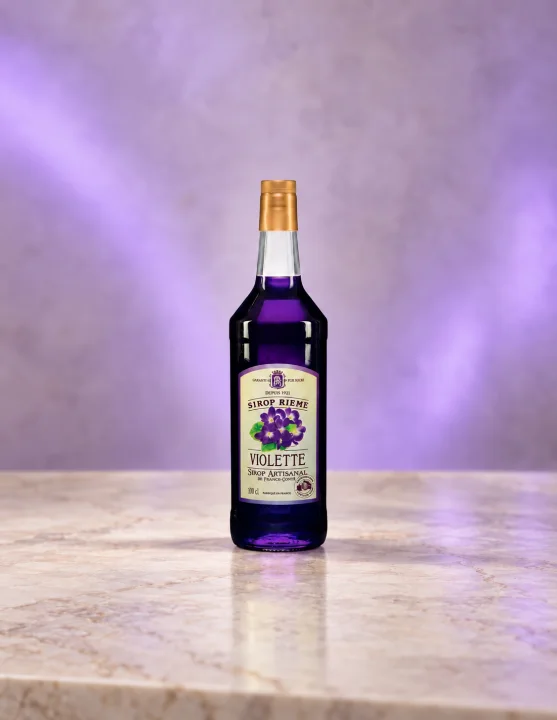 Сироп с вкус на виолетки за коктейли и напитки Maison Rième, 1000 ml