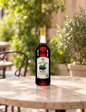 Сироп с вкус на къпина за напитки и десерти Maison Rième, 1000 ml