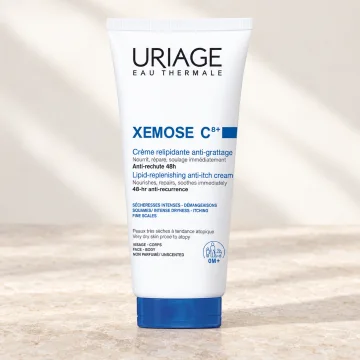 Липидовъзстановяващ крем за суха кожа Uriage Xémose C8+, 200 мл