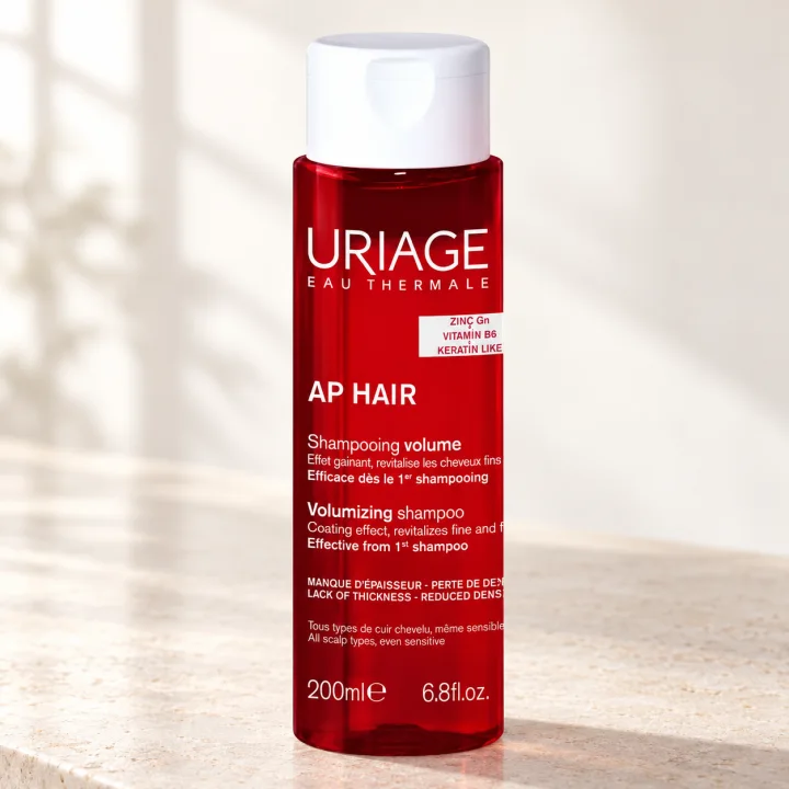 Шампоан за обем на фина коса Uriage AP Hair, 200 мл