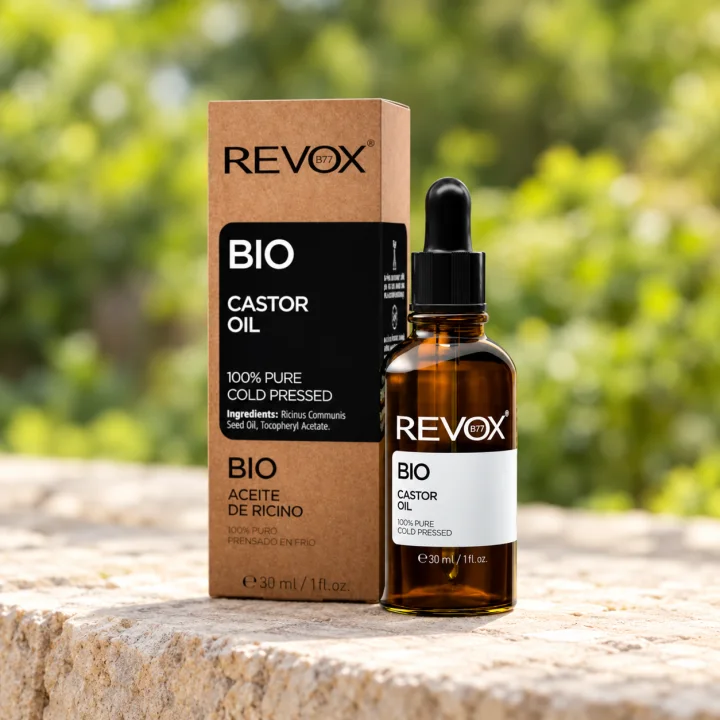 Рициново масло за подхранваща грижа Revox B77 Bio, 30 мл