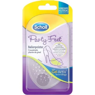 Гел подложки за предната част на стъпалото Scholl Party Feet, 2 броя