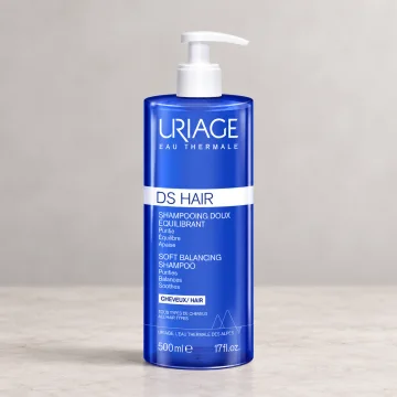 Балансиращ шампоан за чувствителен скалп Uriage D.S. Hair, 500 мл
